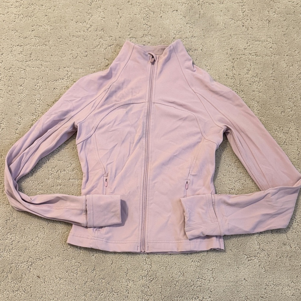 lululemon athletica Soft Pink Utility Jacket